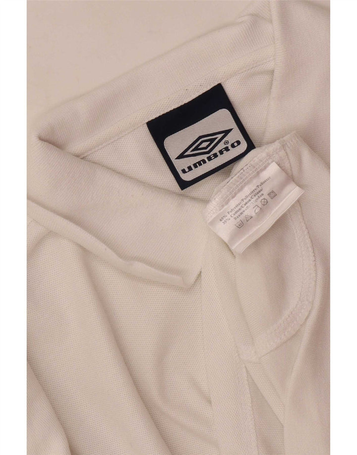 Umbro muška polo majica Velika bijela poliesterska sportska majica