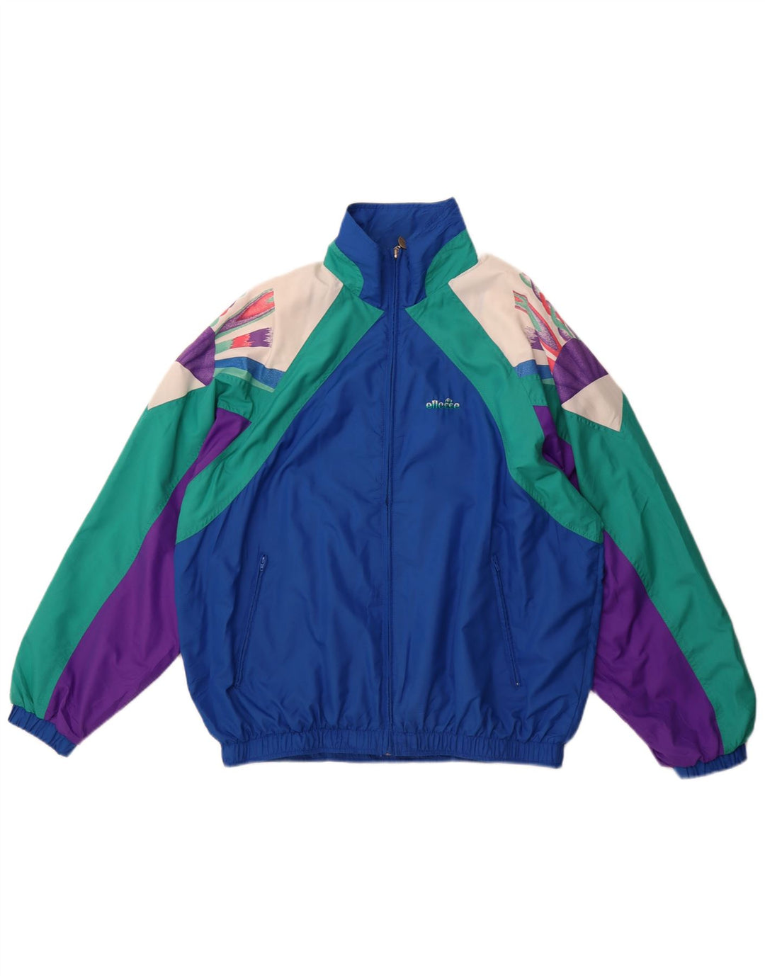 Ellesse muška široka trenirka IT 48 srednje plave boje