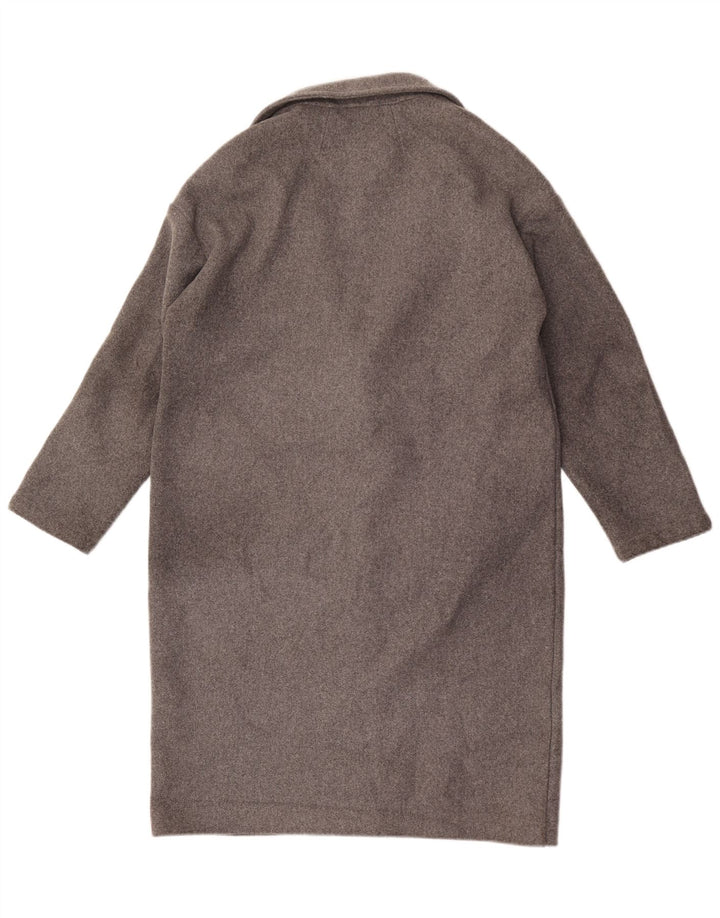 Topshop ženski preveliki kaput UK 10 Small Grey Flected Acrylic