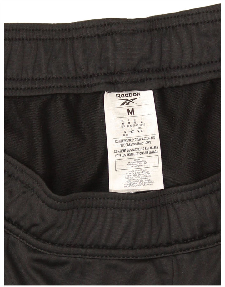 Reebok Ženska trenirka Hlače Joggers UK 12/14 Srednje crni poliester