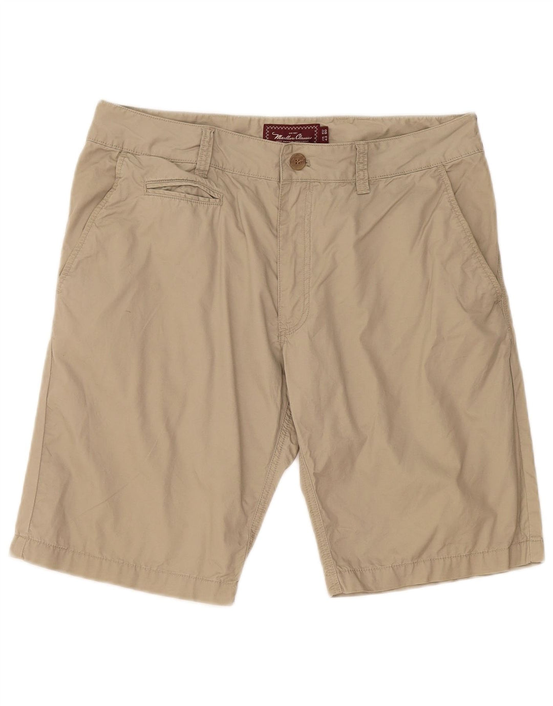 Marlboro Classics Mens Chino kratke hlače EU 50 Large W36 kaki