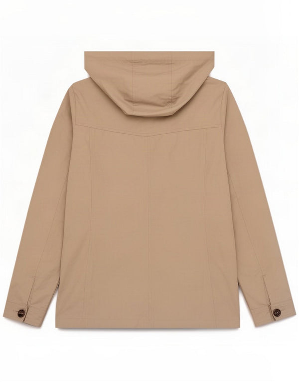 Marks & Spencer ženska pomoćna jakna s kapuljačom UK 8 Small Beige Cotton