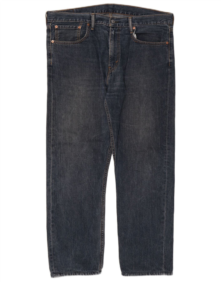 Levi's muške 508 ravne traperice W36 L29 tamnoplavi pamuk