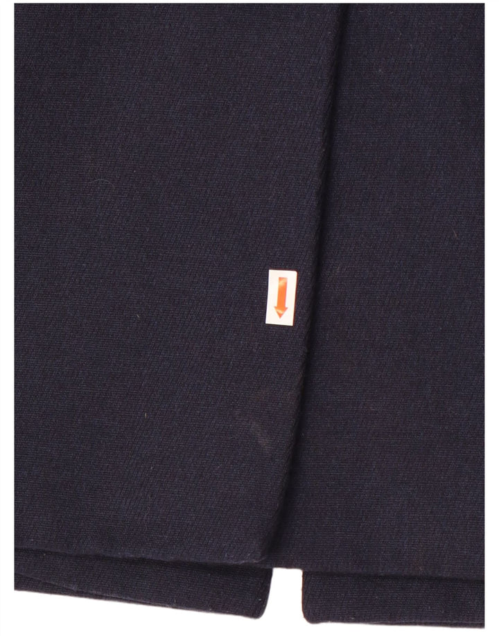 Hobbsova ženska jakna sa dugim dugim 1 gumbom UK 8 Mali tamnoplavi poliester