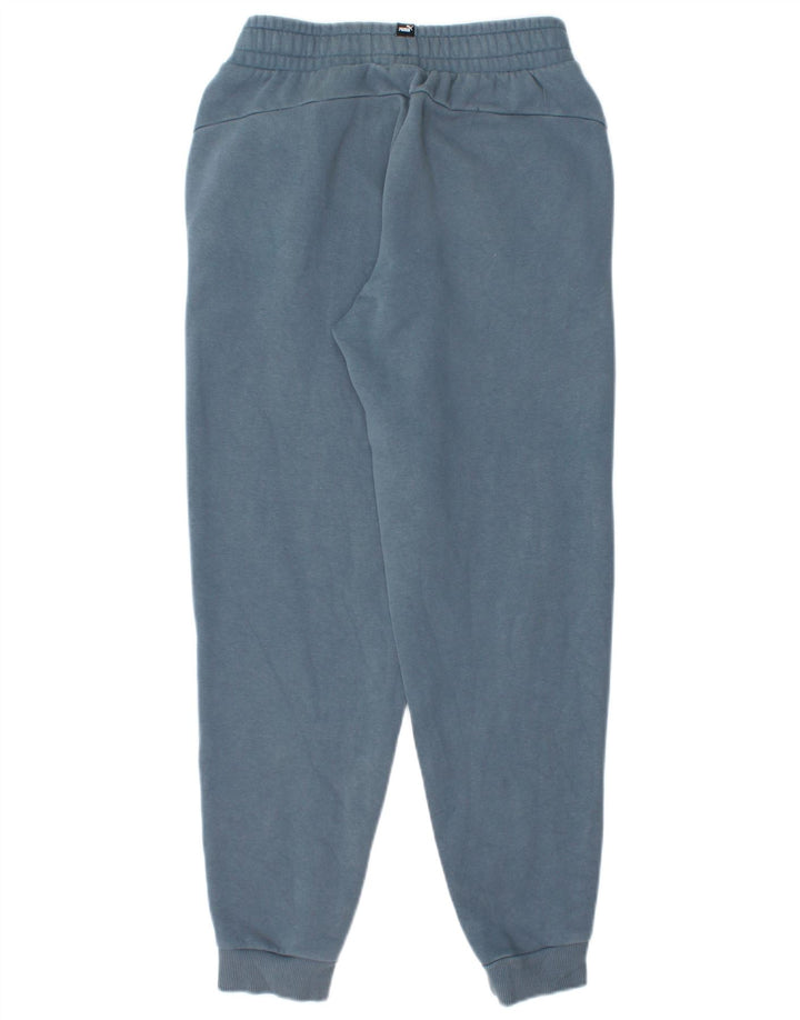 PUMA Boys Tracksuit Trousers Joggers 13-14 Years Blue