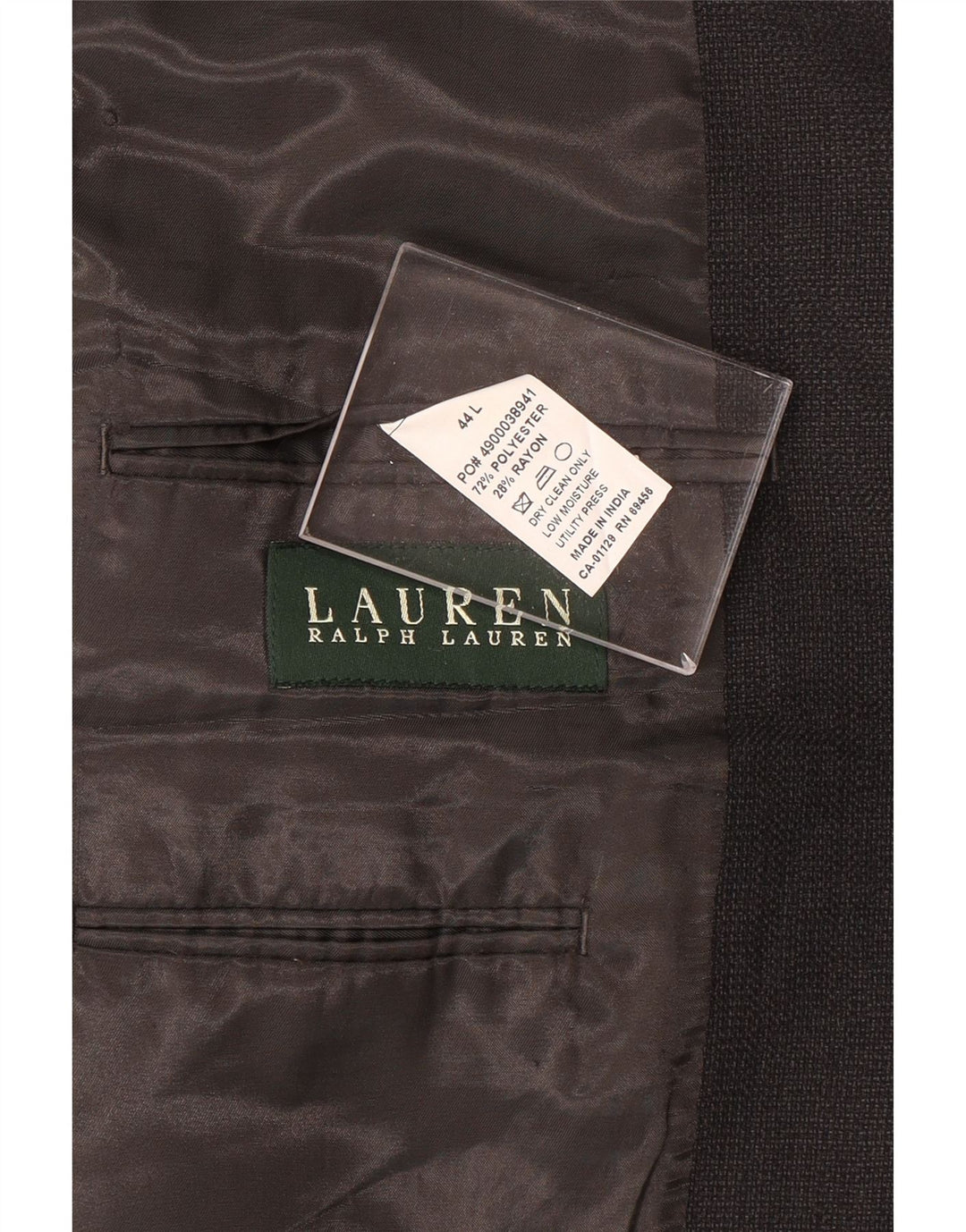 Ralph Lauren muška duga jakna sa 2 gumba UK 40 velika siva