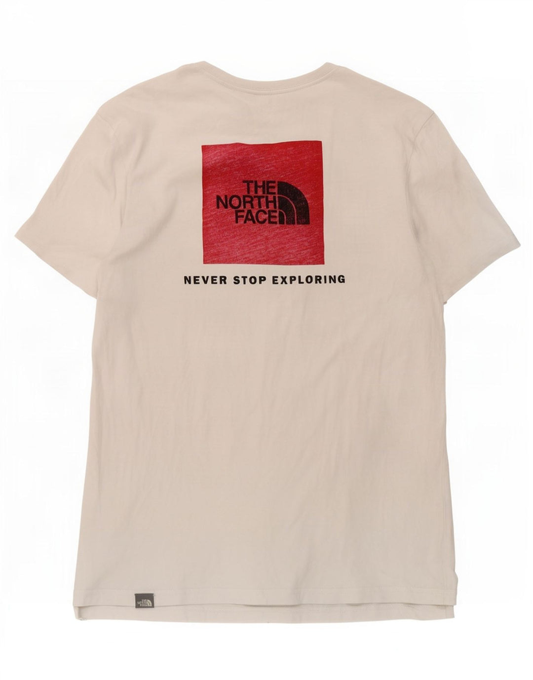 The North Face muška majica kratkih rukava srednje veličine, bijeli pamuk