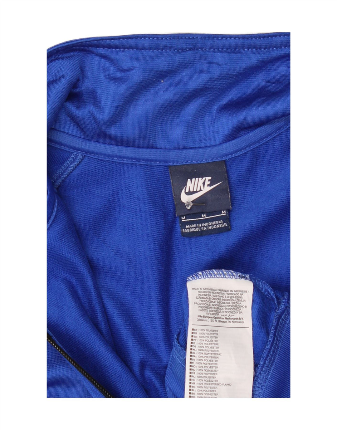 Nike muška gornja jakna trenirke Srednje plava poliesterska boja