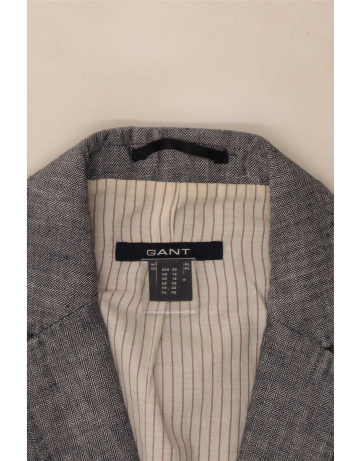 Gant ženski sako sa 2 gumba UK 16 Large Gray Lan