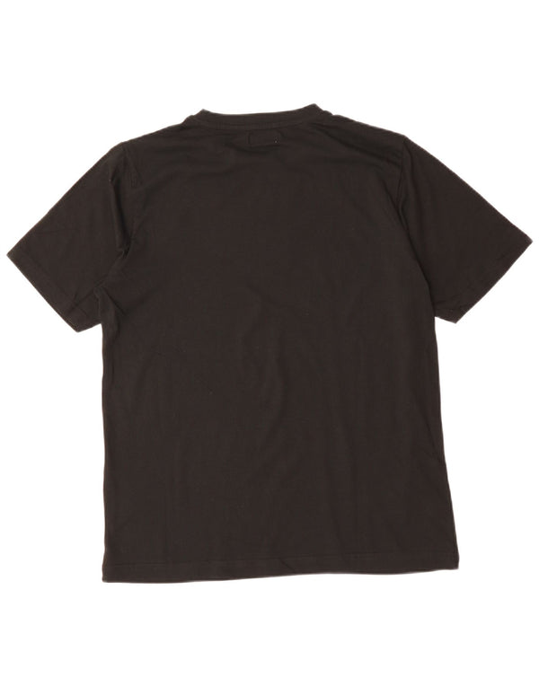 KAPPA muška majica kratkih rukava srednje veličine, crni pamuk