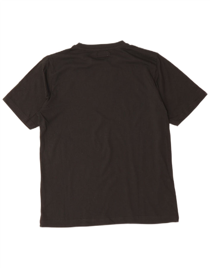 KAPPA muška majica kratkih rukava srednje veličine, crni pamuk