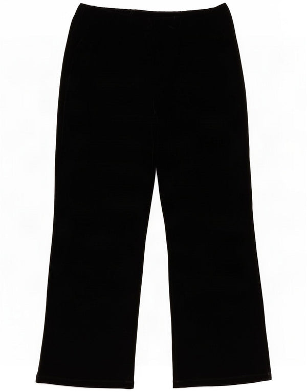 Ženske hlače širokih nogavica Marks & Spencer UK 18 XL W38 L30 Crna