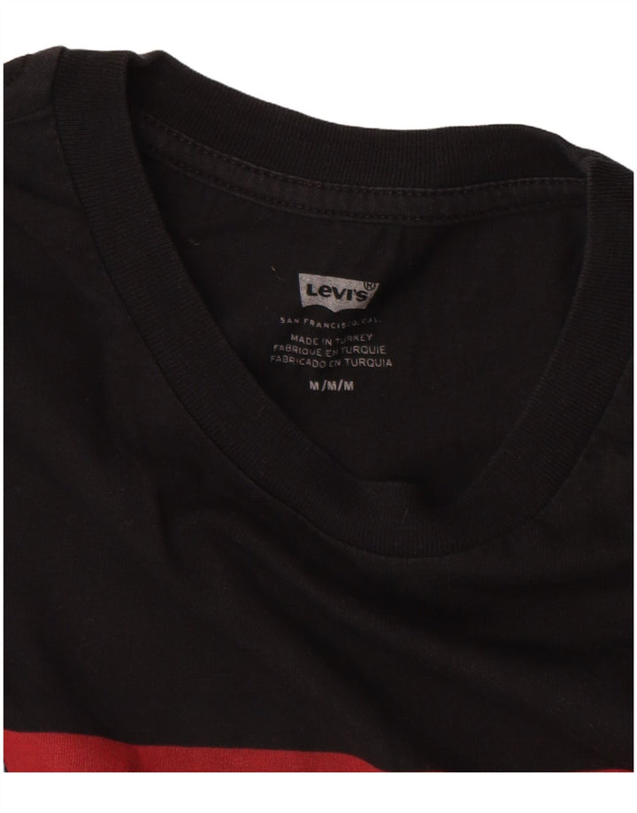 LEVI'S muška majica s grafičkim motivima srednje crna