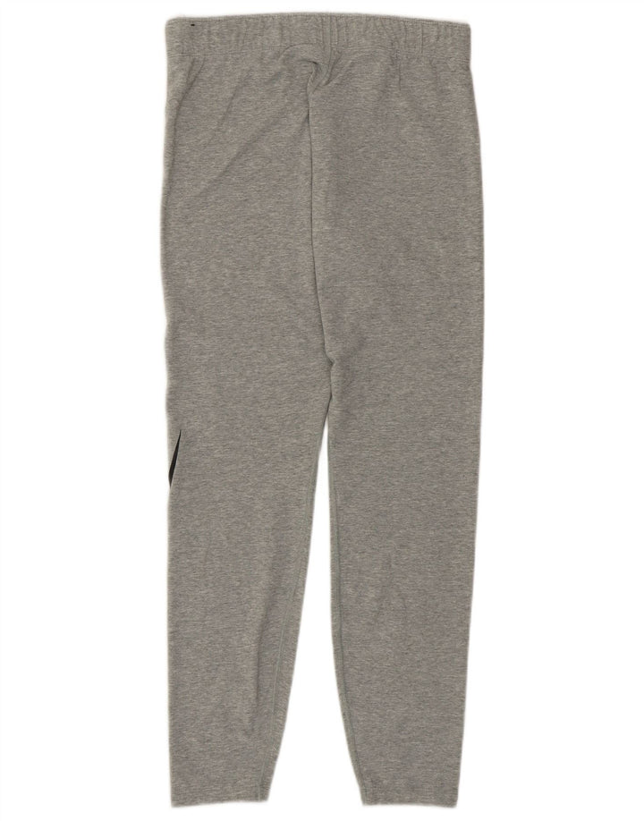 NIKE ženske grafičke tajice UK 12 pamuk srednje sive boje