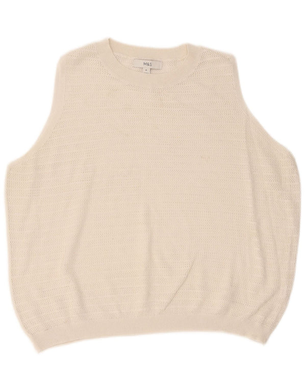 Marks & Spencer ženski prsluk bez rukava UK 18 XL na bijele pruge
