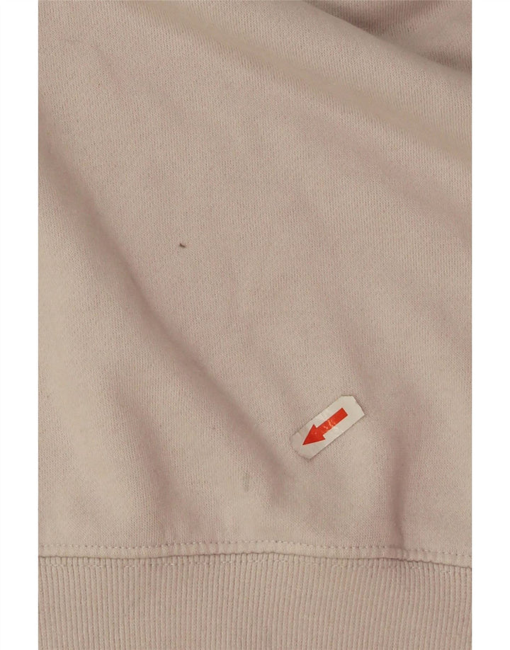 Fila ženski džemper prekomjerne kratke majice UK 16 Large Off White