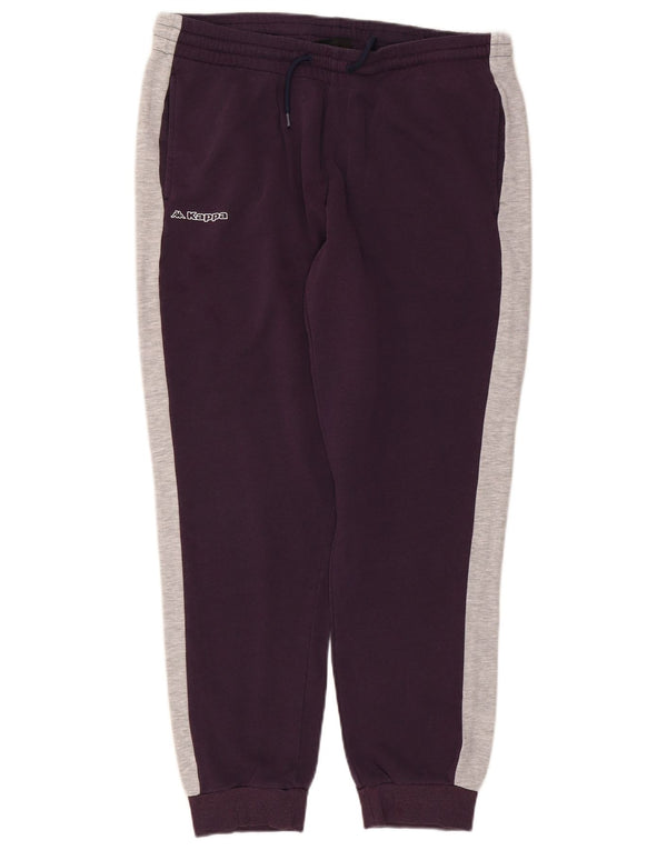 Kappa Ženska trenirka Hlače Joggers UK 20 2XL Pamuk u ljubičastoj boji