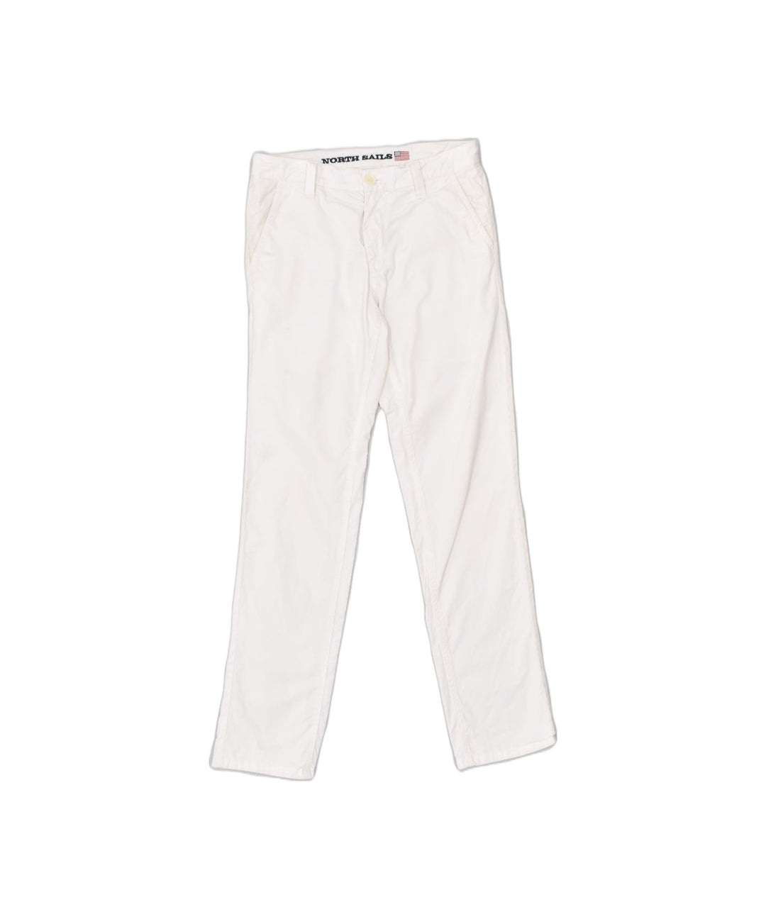 NORTH SAILS Womens Slim Chino Trousers IT 44 Medium W30 L31 Off White | Vintage | Thrift | Second-Hand | Used Clothing | Messina Hembry 