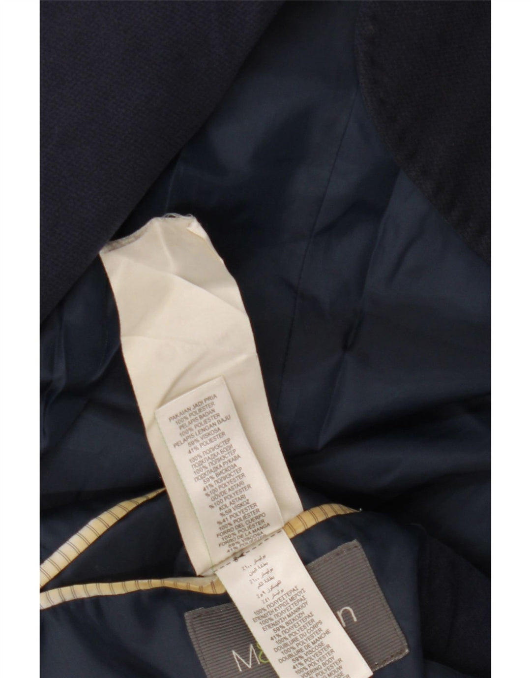 MARKS & SPENCER muška jakna sa 2 gumba UK 40 velika tamnoplava viskoza