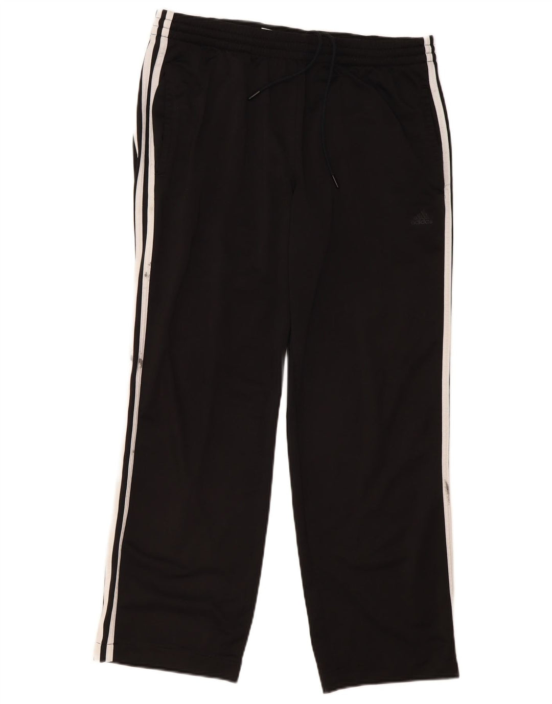 Adidas muške hlače od trenirke velike crne poliesterske