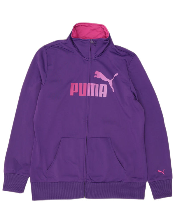 Puma ženska gornja jakna trenirke UK 16 Large Purple