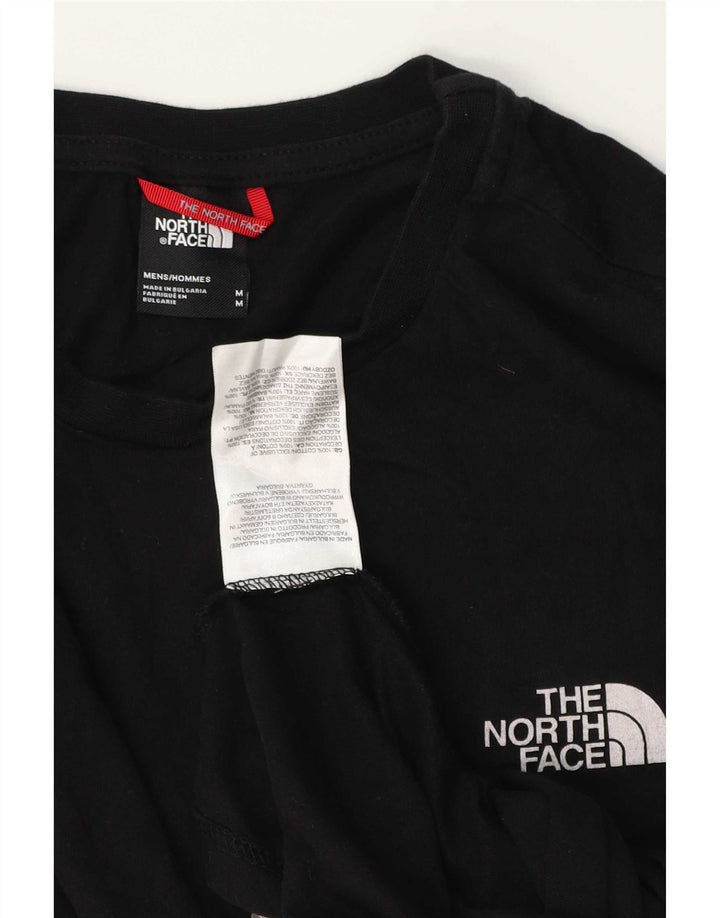 The North Face muška majica kratkih rukava srednji crni pamuk