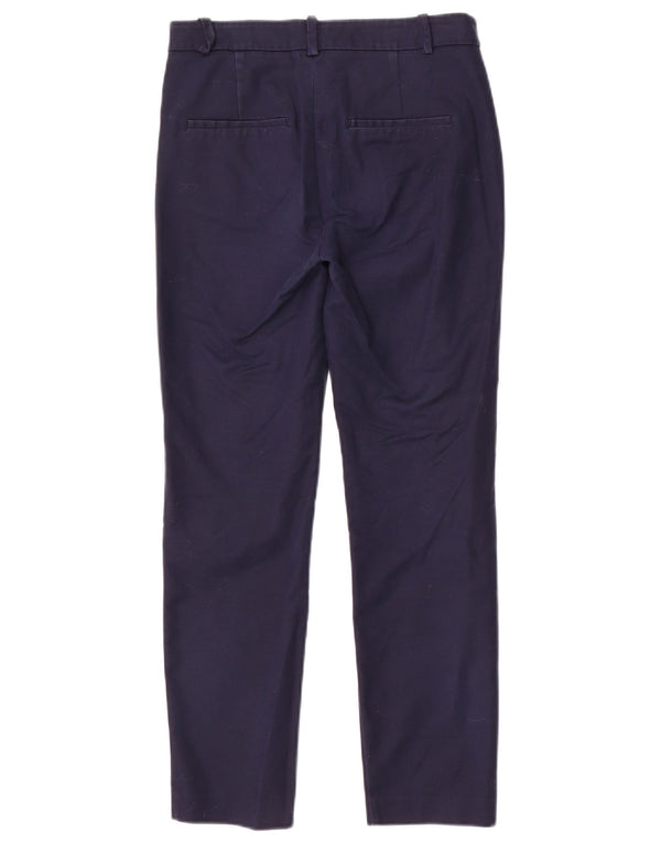 Zara ženske uske chino hlače EU 34 2XS W24 L26 tamnoplavi pamuk