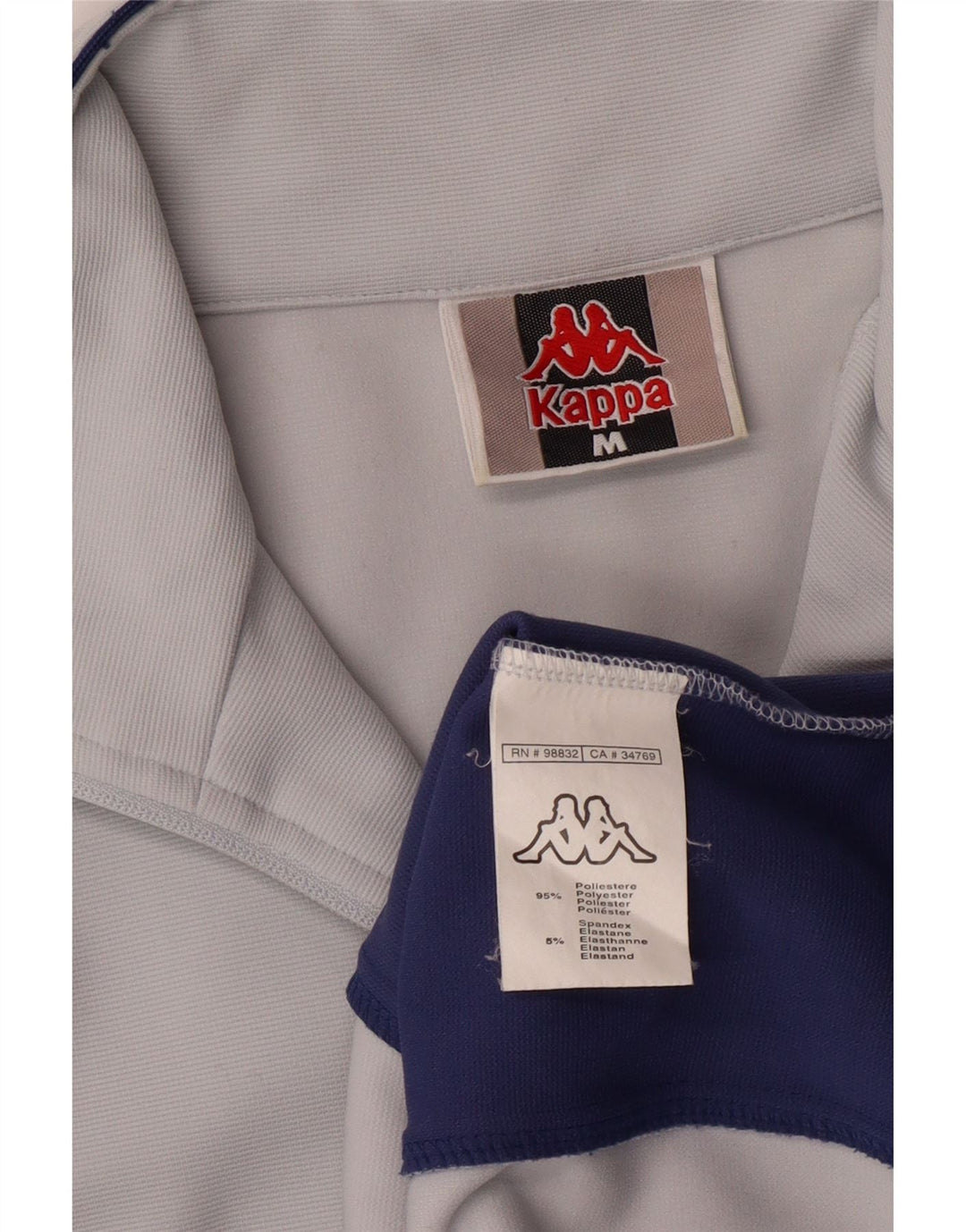 Kappa muška trenirka gornja jakna srednje plave boje od poliestera