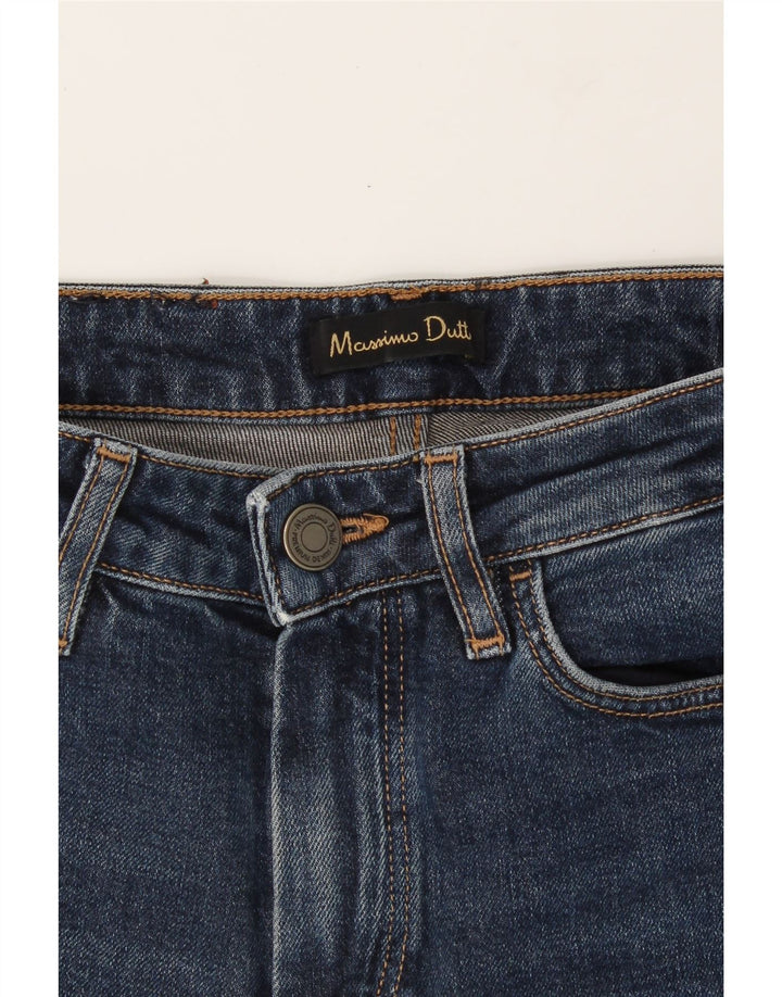 MASSIMO DUTTI Womens Slim Jeans W25 L29 Navy Blue Vintage Massimo Dutti and Second-Hand Massimo Dutti from Messina Hembry 