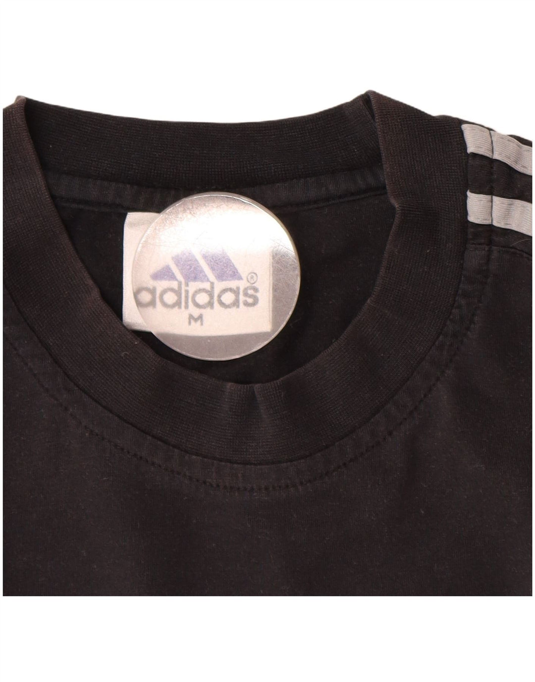 Adidas muška majica kratkih rukava Srednji crni pamuk