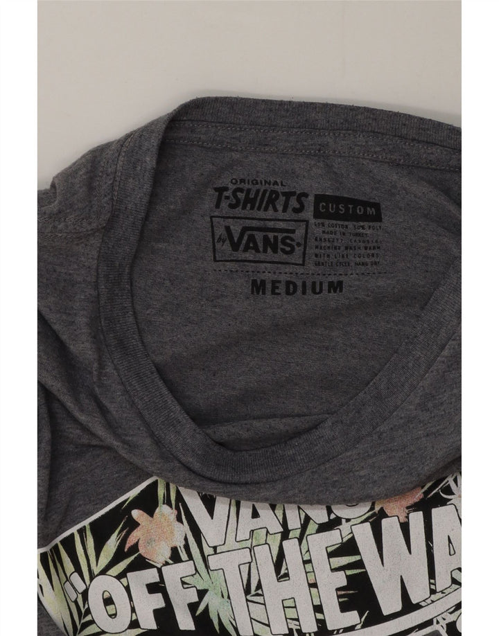 Vans muška majica kratkih rukava s grafičkim motivima, srednje sivi flekasti pamuk
