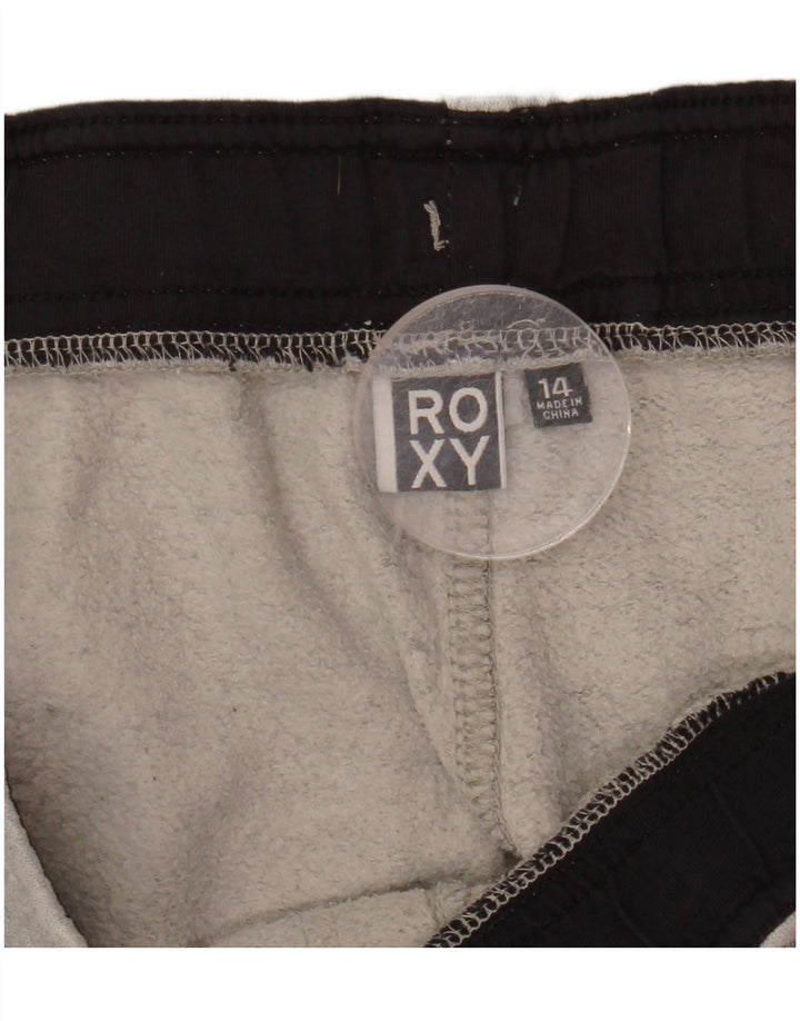 ROXY Ženske Graphic Trenirke Hlače UK 14 Large Grey