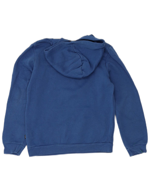 Puma Boys Graphic Hoodie Džemper 11-12 godina, plavi pamuk