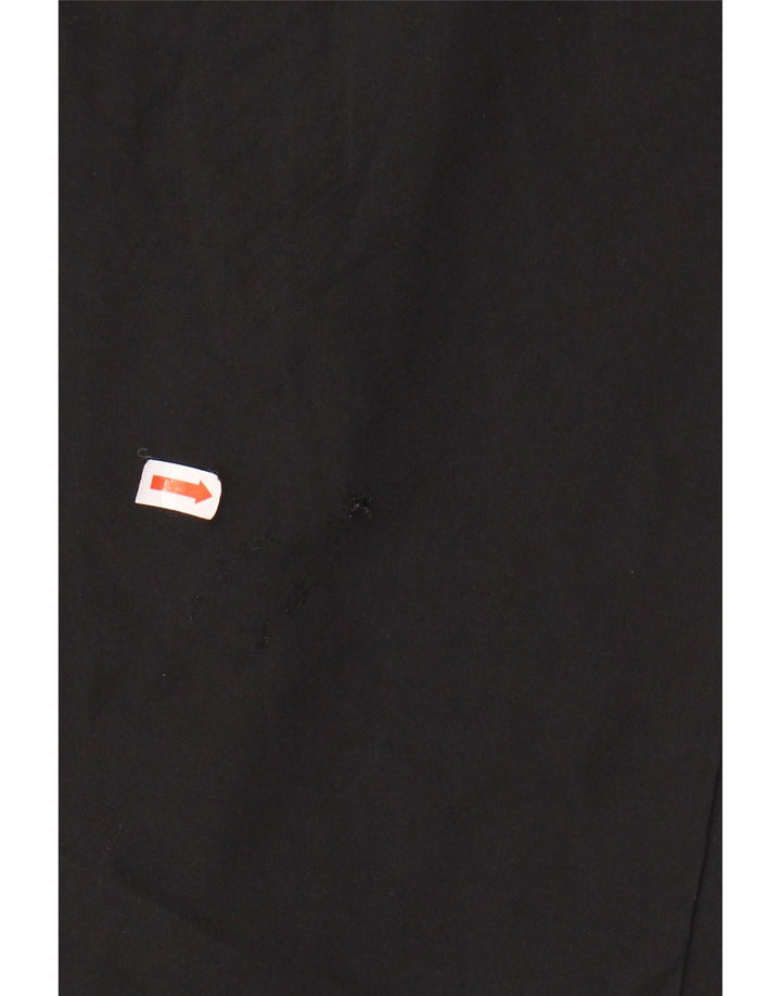 NIKE muške Dri Fit hlače za trenirku, velike crne poliesterske blokove