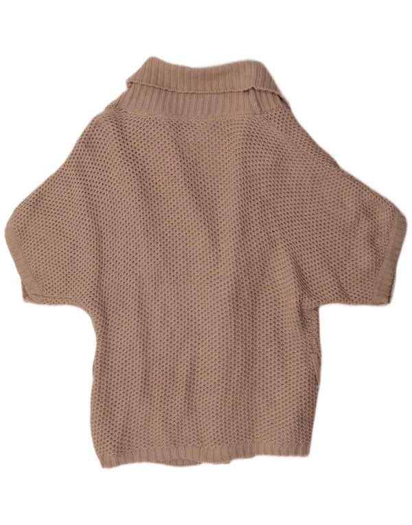 Tommy Hilfiger ženski džemper kratkih rukava UK 14 srednje sivi