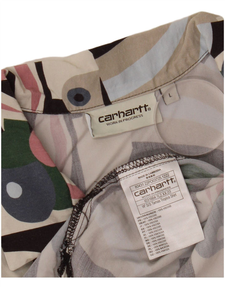 CARHARTT muška grafička majica kratkih rukava, veliki raznobojni patchwork