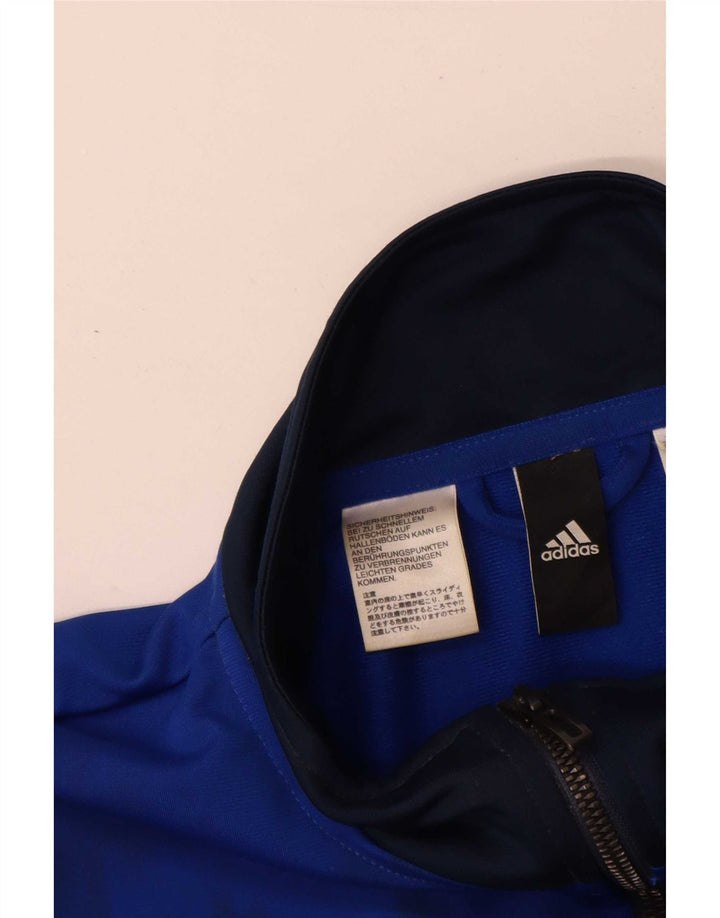 Adidas muška gornja jakna trenirke velika tamnoplava boja