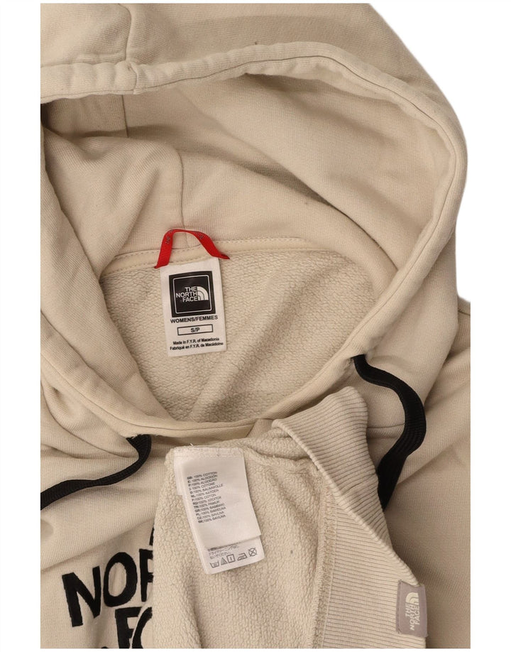 THE NORTH FACE Ženska majica s kapuljačom s kapuljačom UK 10 Small Off White Cotton
