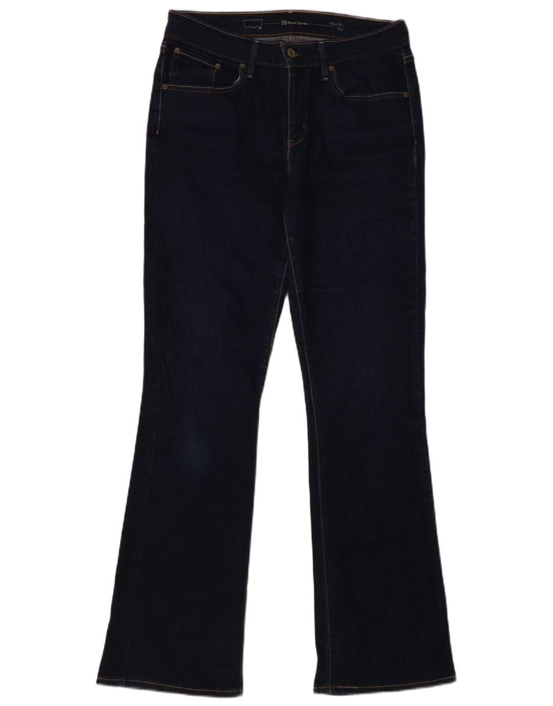 LEVI'S ženske demi curve traperice s klasičnim usponom W30 L32 tamnoplave