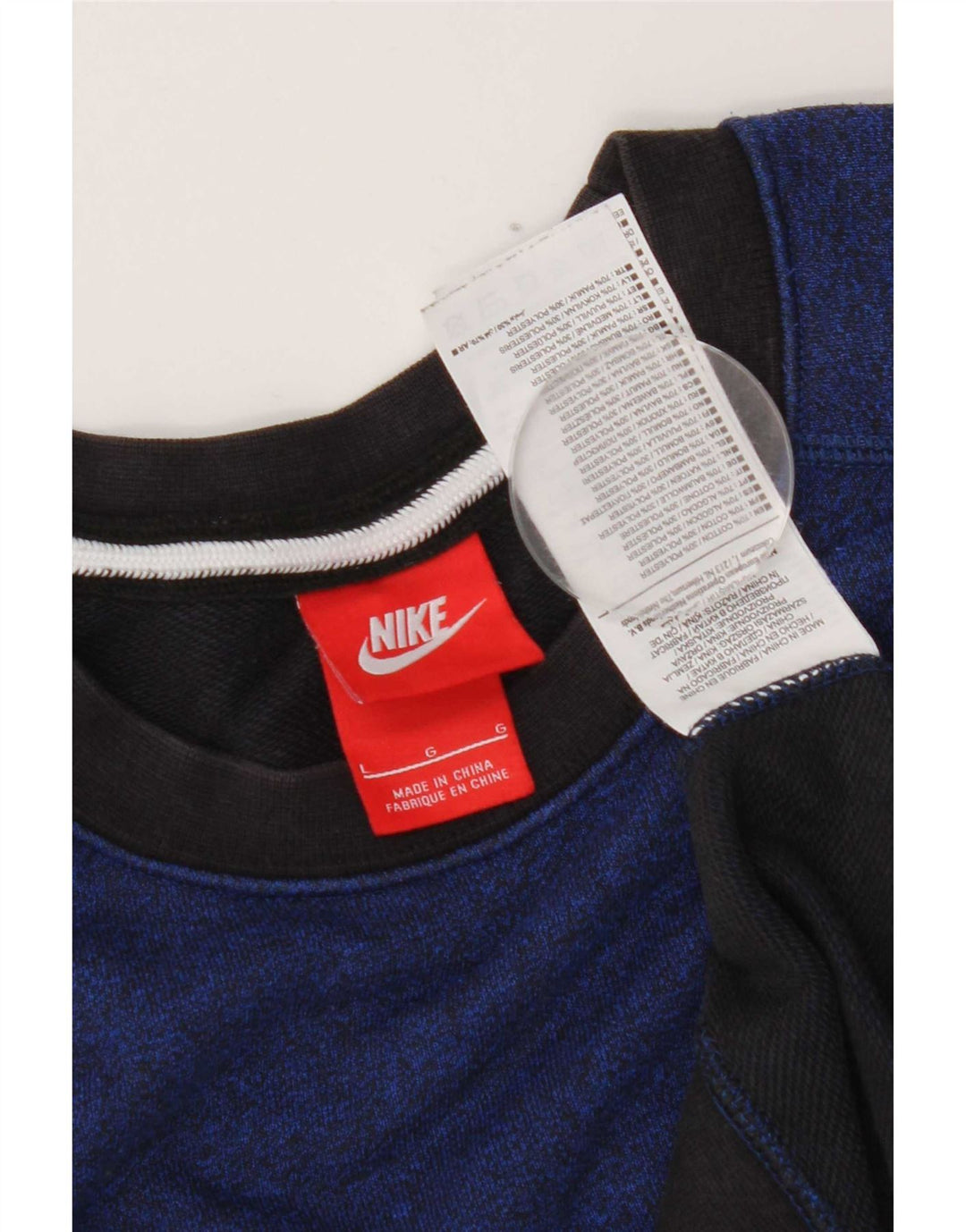 Nike muški džemperi veliki plavi pamuk u blokovima boja