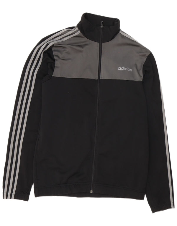 Adidas muška gornja jakna za trenirku UK 40/42 srednje crne boje