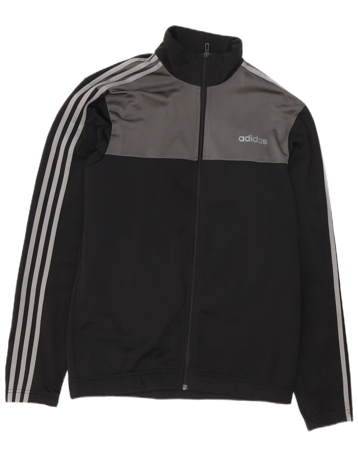Adidas muška gornja jakna za trenirku UK 40/42 srednje crne boje