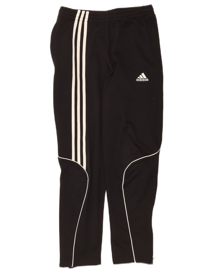 Adidas Climalite trenirke za dječake 11-12 godina, crne poliesterske hlače