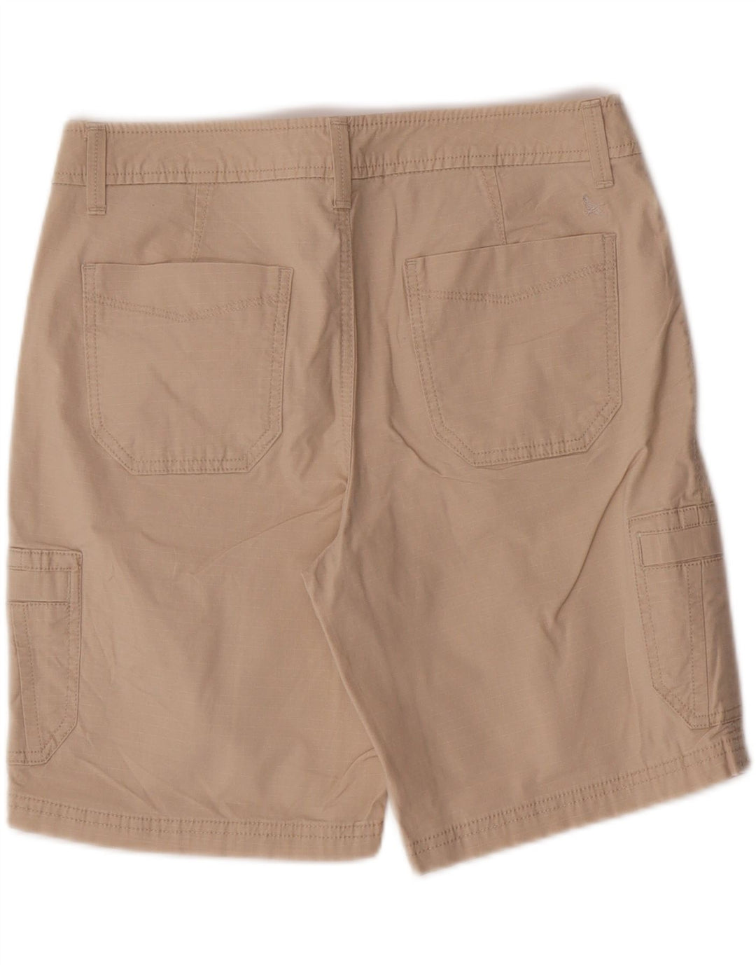 EDDIE BAUER Womens Slightly Curvy Cargo Shorts US 4 Small W28  Beige