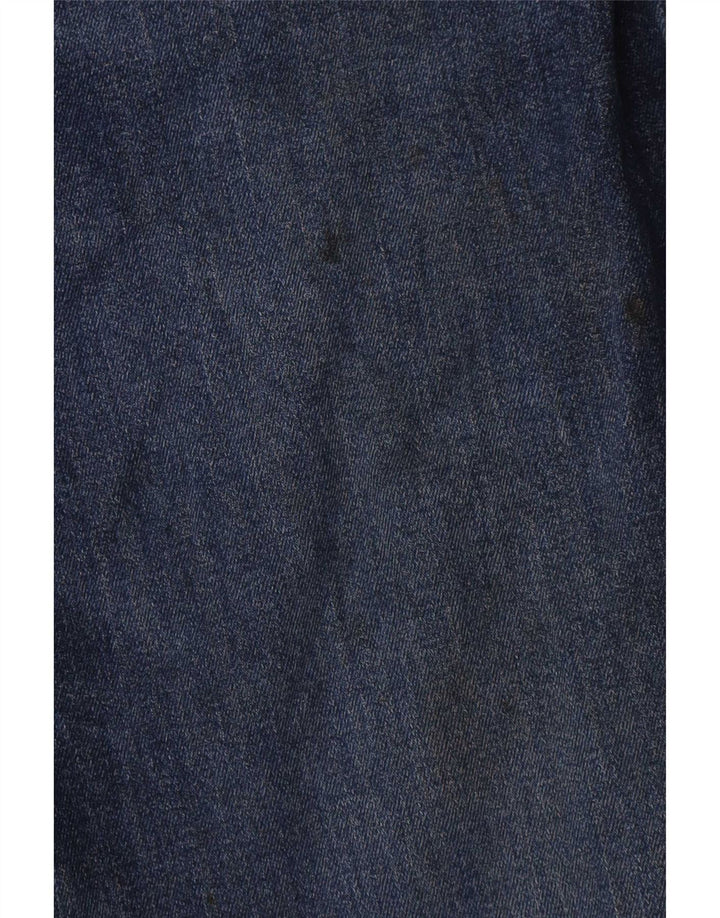 Levi's muške 505 ravne traperice W38 L32 tamnoplavi pamuk