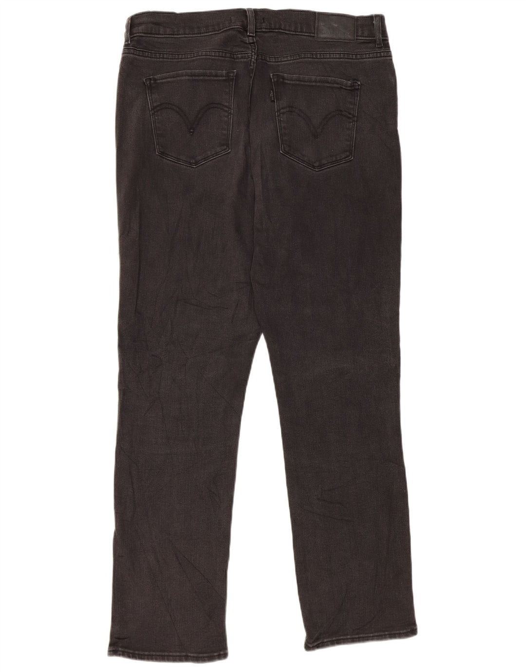 Levi's Womens Classics Classic Fit Straight Jeans US 10 Large W30 L30 crne