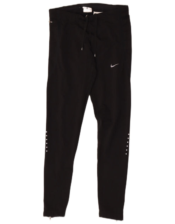 Ženske Nike Dri Fit Leggings UK 6 XS crni poliester u boji