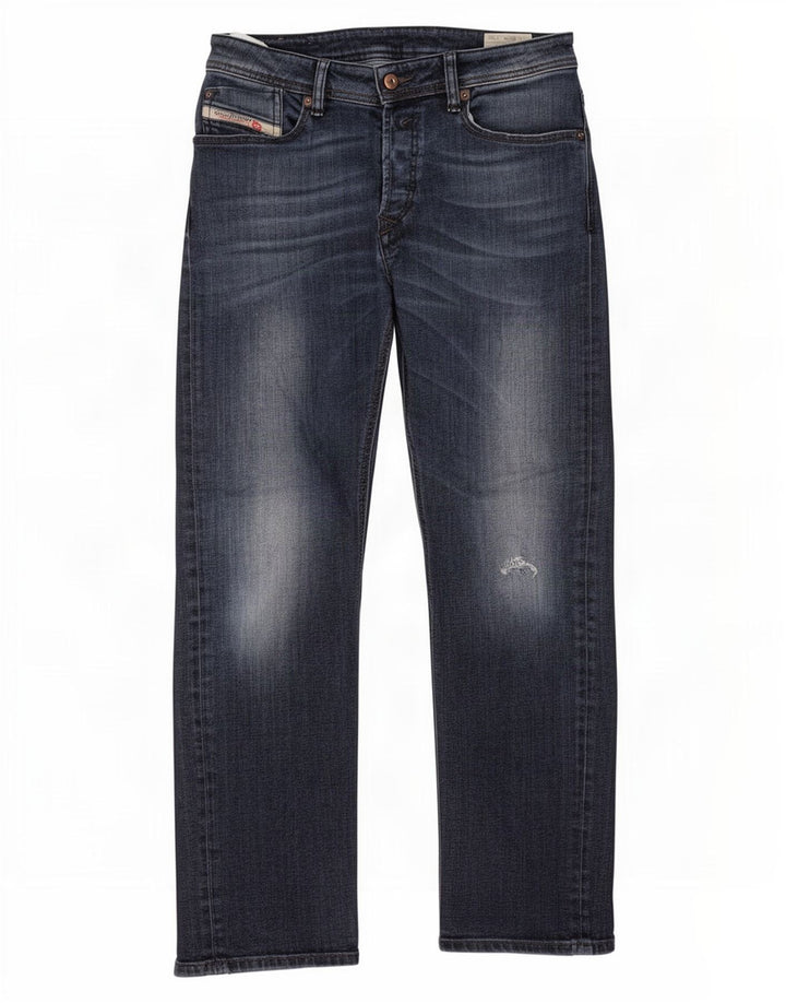 Diesel ženske Waykee Regular Straight traperice W28 L30 plavi pamuk