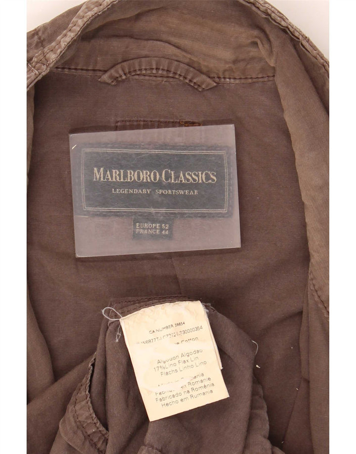 Marlboro Classics muška pomoćna jakna EU 52 XL sivi pamuk