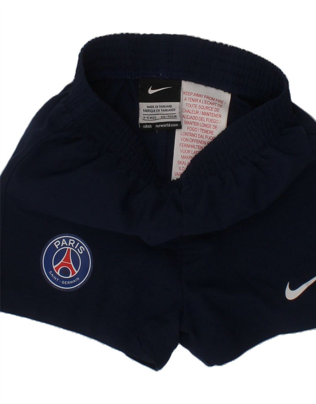 NIKE Baby Boys Sport Shorts 3-6 Months  Navy Blue Polyester Vintage Nike and Second-Hand Nike from Messina Hembry 